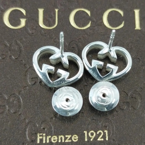 Gucci Luxury Double G Statement Earrings - Picture 5 of 5